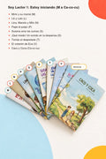 Pack Soy Lector 1: Estoy iniciando, 9 libros de la M a ca-co-cu abiertos en abanico