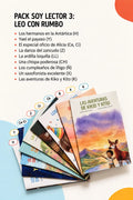 Pack Soy Lector 3: Leo con rumbo, 9 libros de la H a la K abiertos en abanico